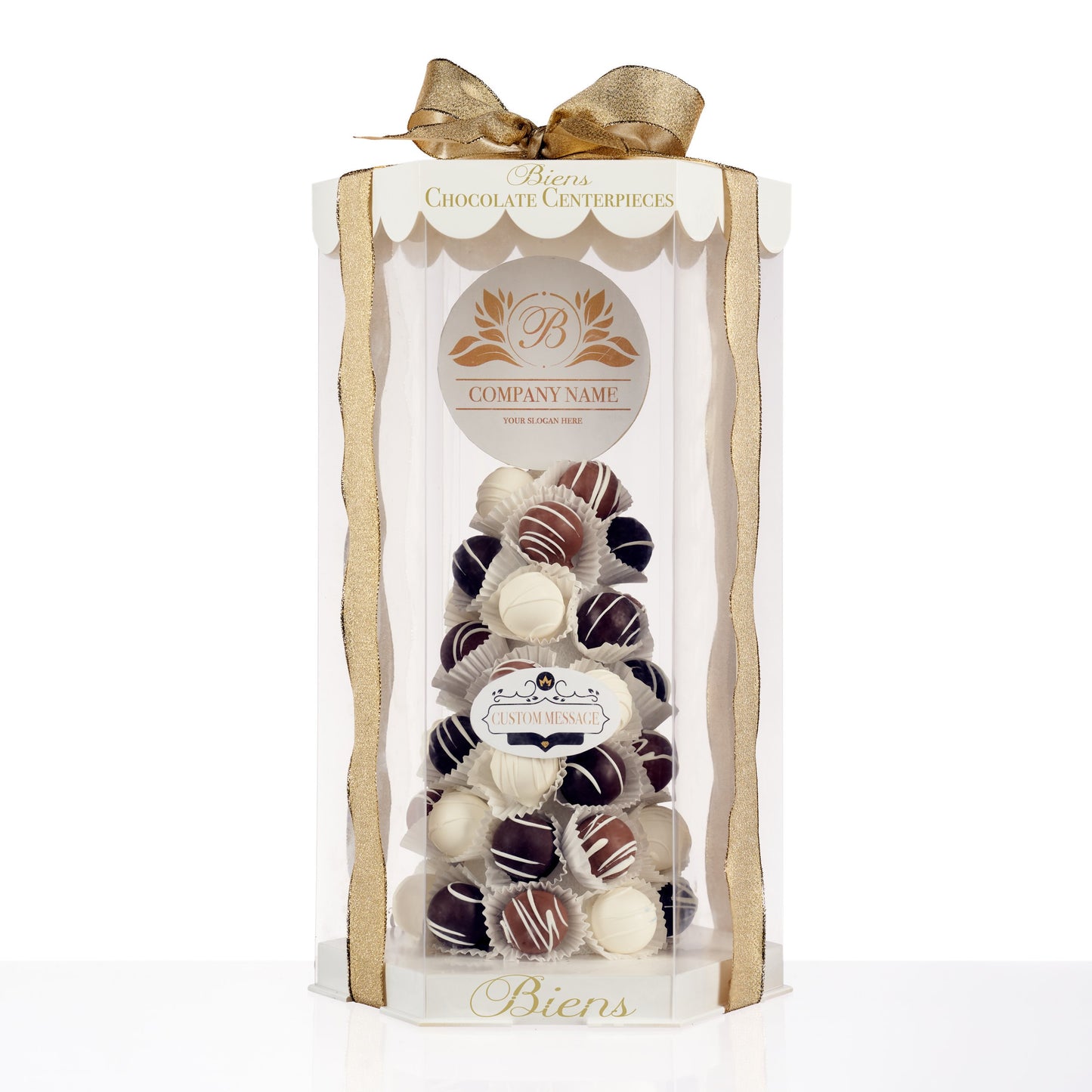 Classic Corporate Bien Tower- Polar White - The Dessert Ladies