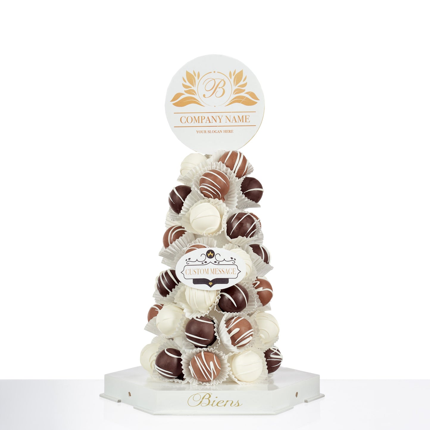 Classic Corporate Bien Tower- Polar White - The Dessert Ladies