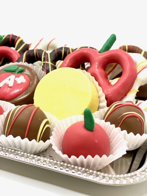 Apple of my Eye- Classic Teacher Appreciation Platter - The Dessert Ladies