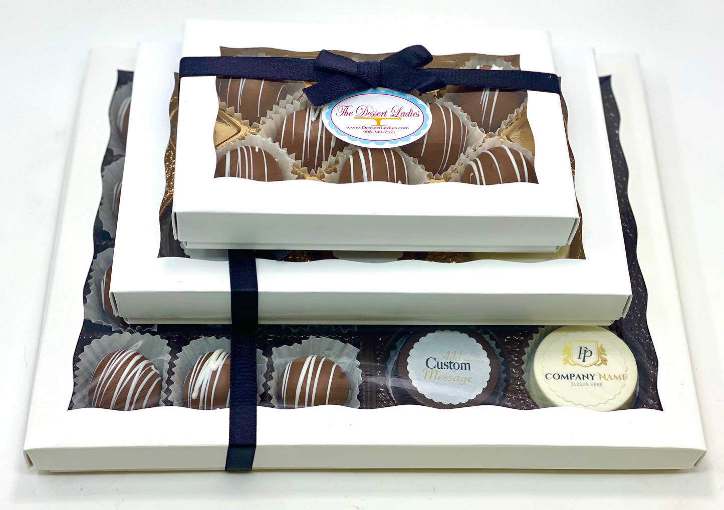 Mixed Corporate Gift Tower - The Dessert Ladies