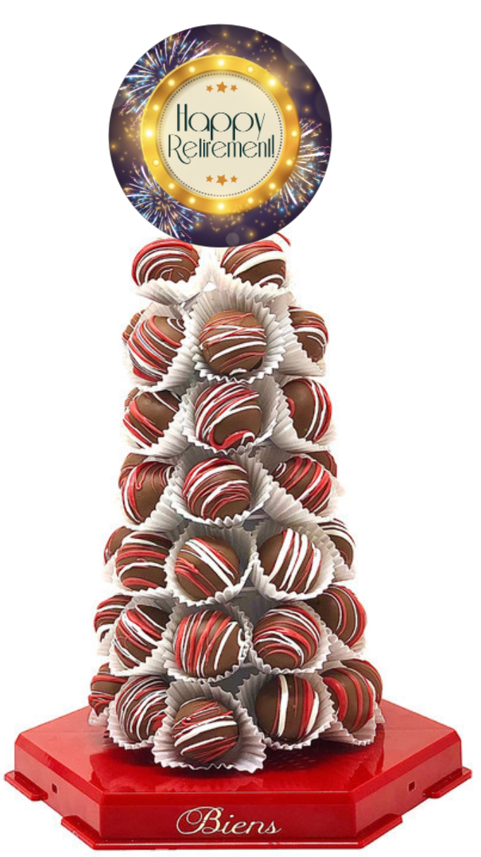 Retirement Bien Tower- Fireworks - The Dessert Ladies
