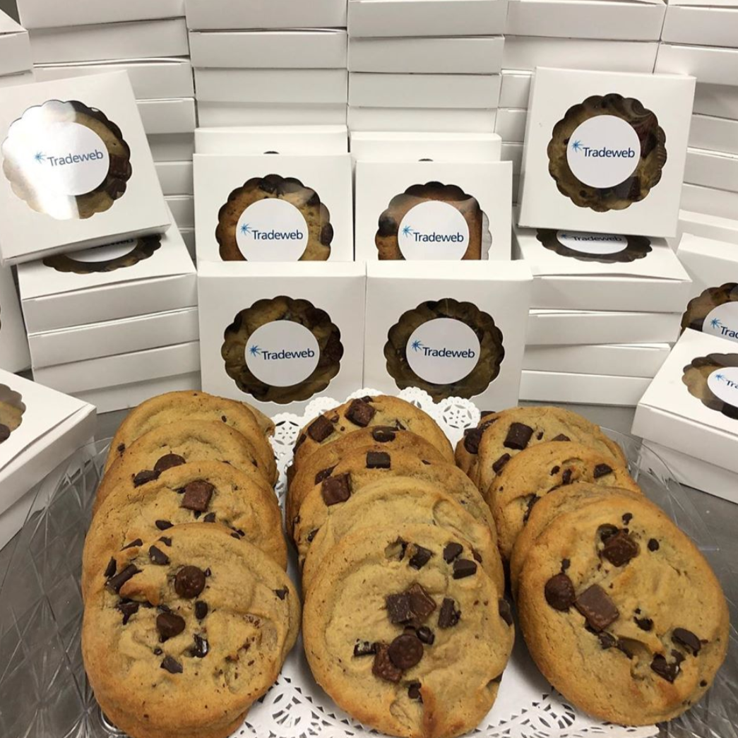 One Doz. Jumbo Chocolate Chip Cookie Favors - The Dessert Ladies