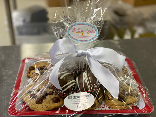 Hot Chocolate Bombs & Cookies - The Dessert Ladies
