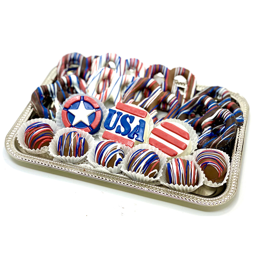Classic Patriotic Platter - The Dessert Ladies
