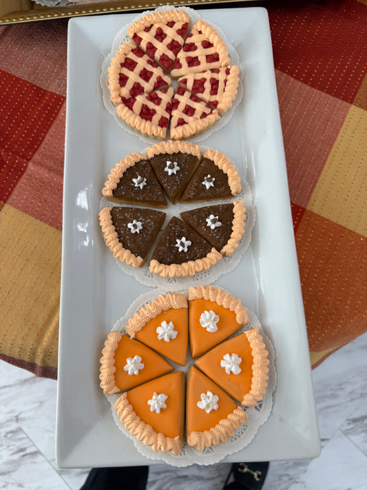 Mini Pie Cookie Cake – Pickup Only (Pumpkin, Pecan, or Cherry) - The Dessert Ladies