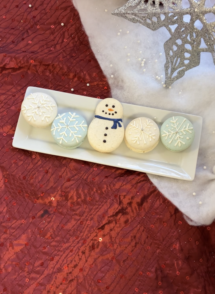 Winter Macarons - LOCAL ONLY - The Dessert Ladies