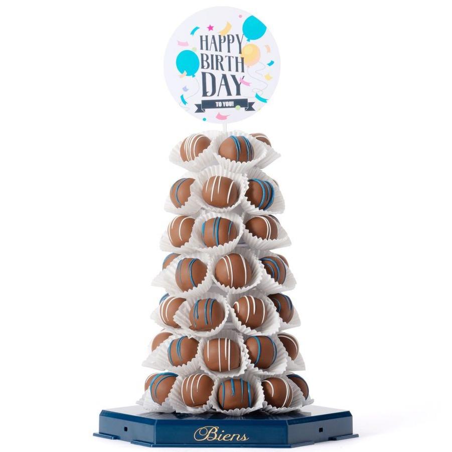 Happy Birthday Bien Tower - Dark Blue - The Dessert Ladies