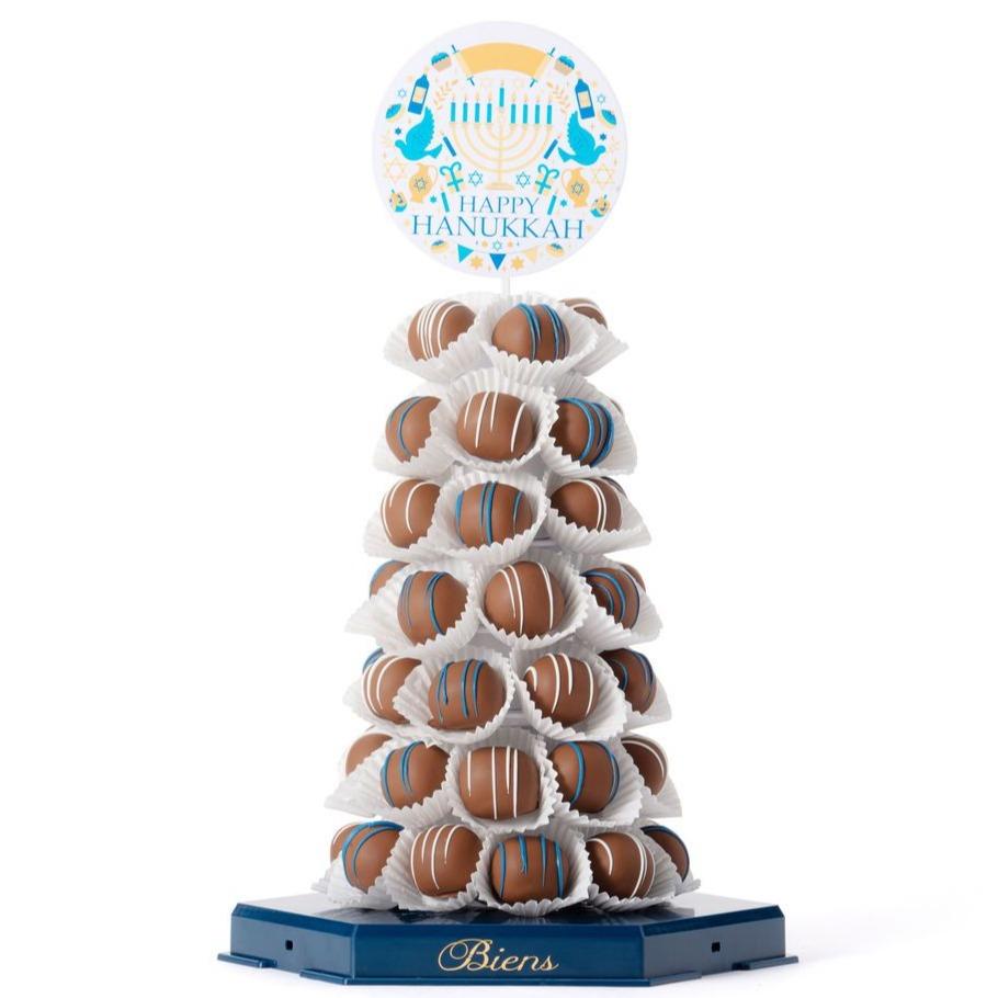 Hanukkah Bien Tower -Dark Bue - The Dessert Ladies
