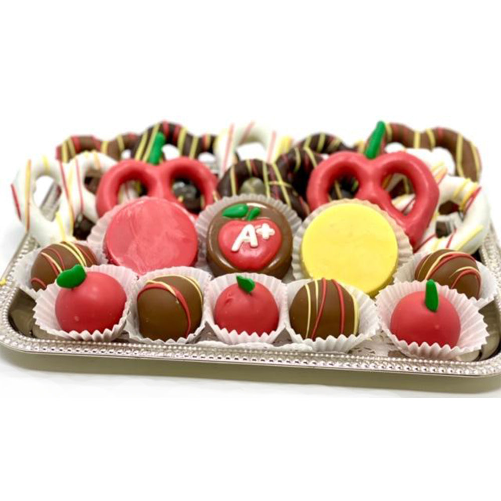 Apple of my Eye- Classic Teacher Appreciation Platter - The Dessert Ladies