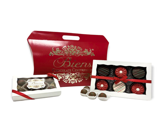 Christmas Tote Box - Red - The Dessert Ladies