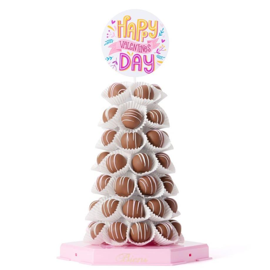 Valentine's Day Bien Tower- Pale Pink - The Dessert Ladies