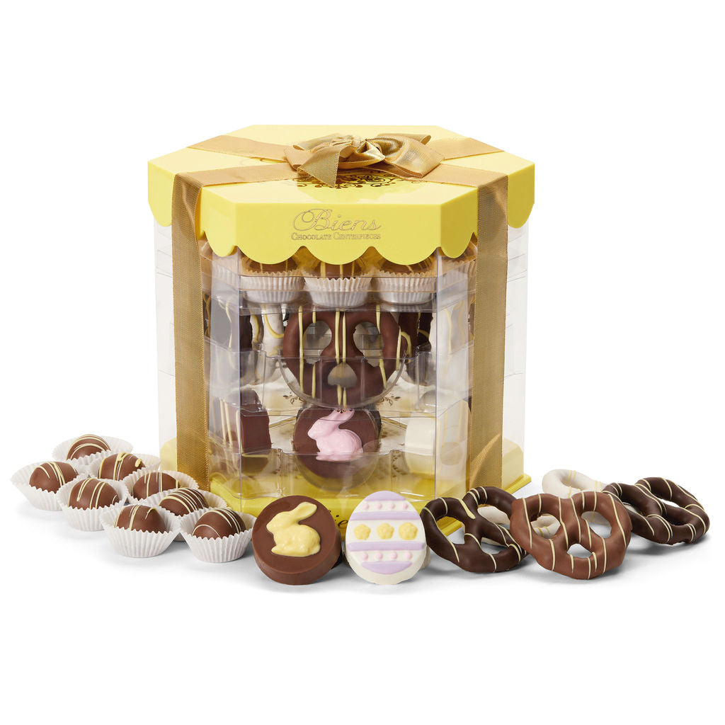 Easter Selection Box - Yellow - The Dessert Ladies