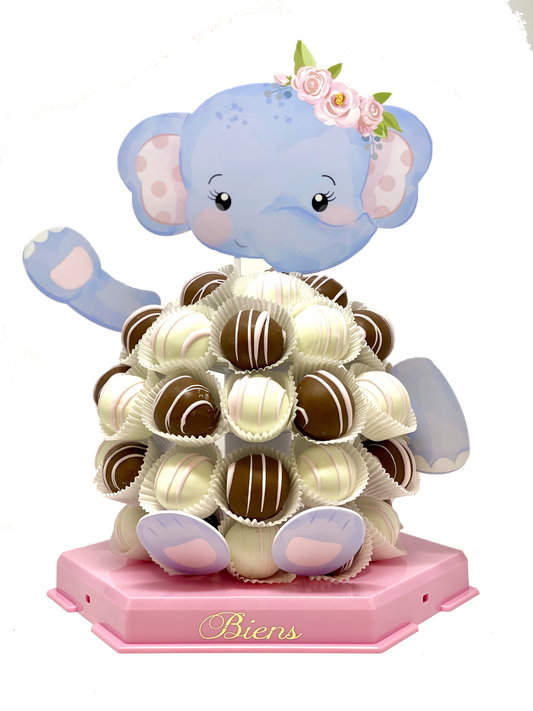 Ellie Tusk- The Elephant Biens Chocolate Centerpiece - The Dessert Ladies