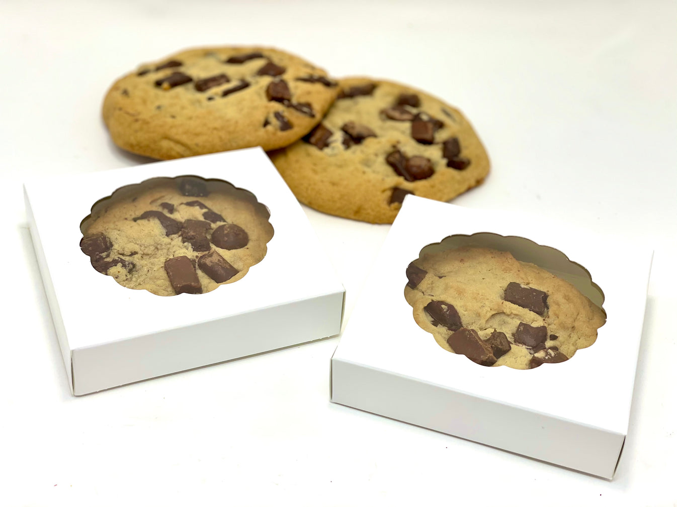 Chocolate Chip Cookie Box Favor The Dessert Ladies