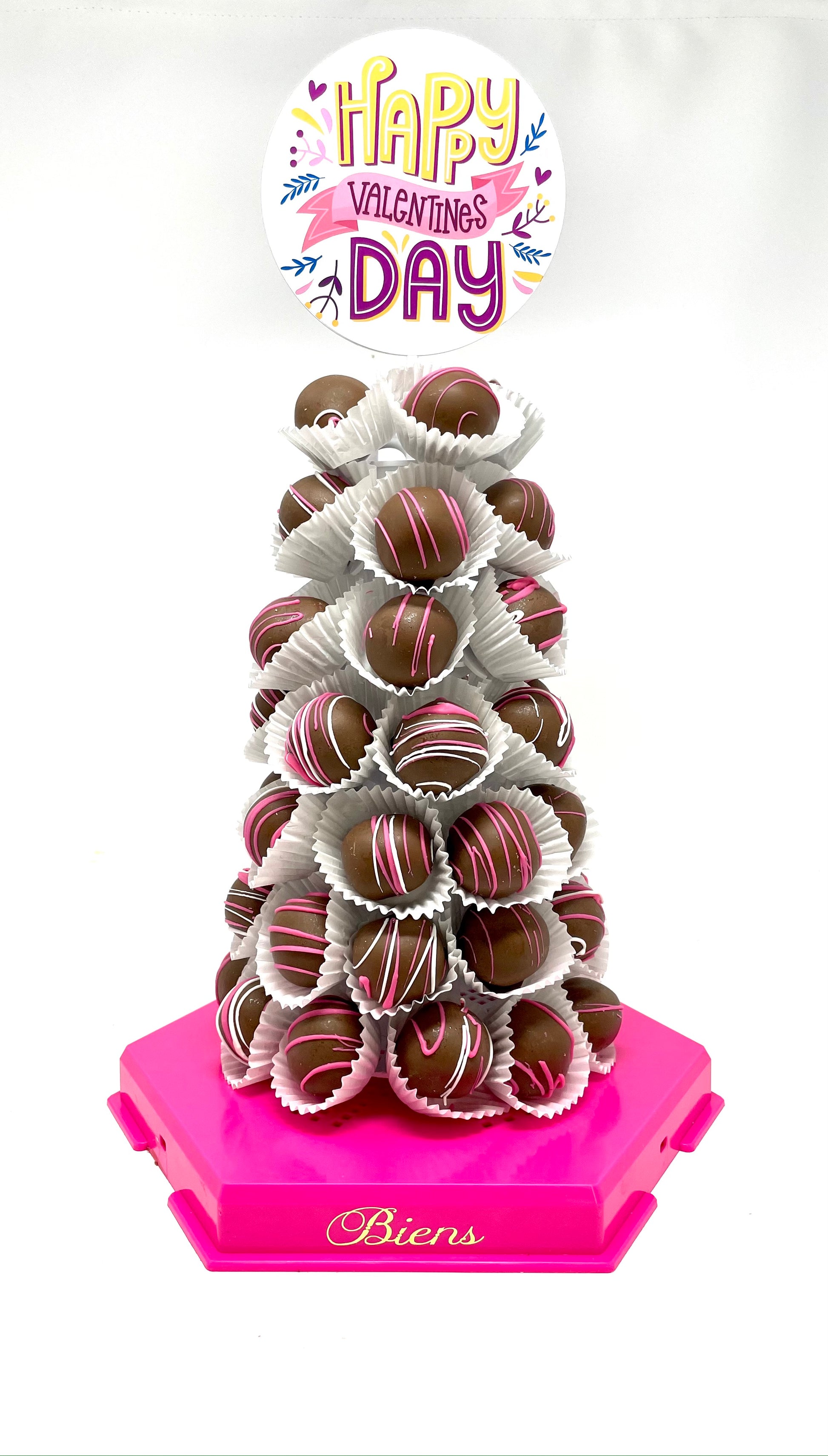 Valentine's Day Bien Tower- Hot Pink - The Dessert Ladies