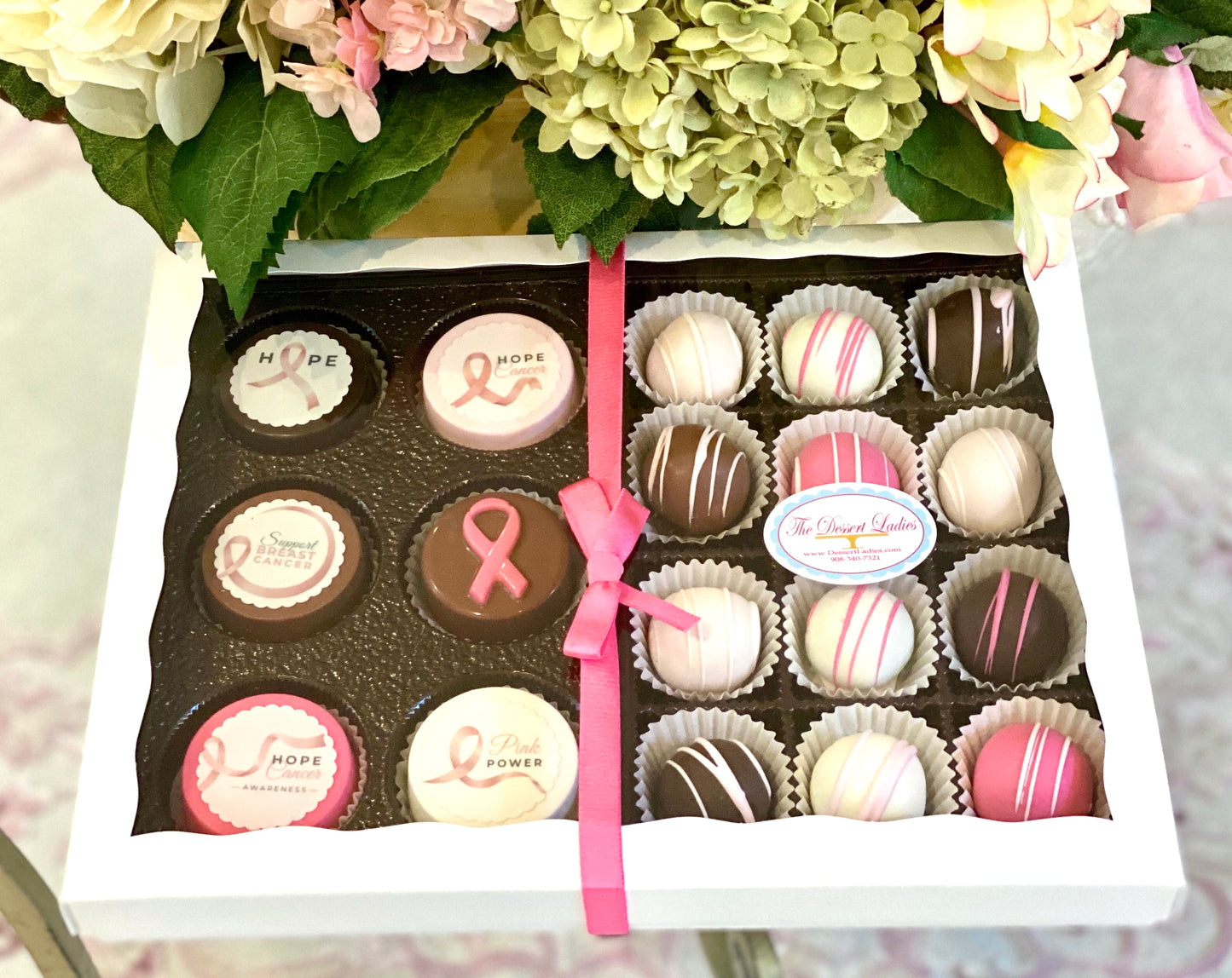 Mixed Bien and Oreo Gift Box- Breast Cancer Awareness Fundraiser - The Dessert Ladies