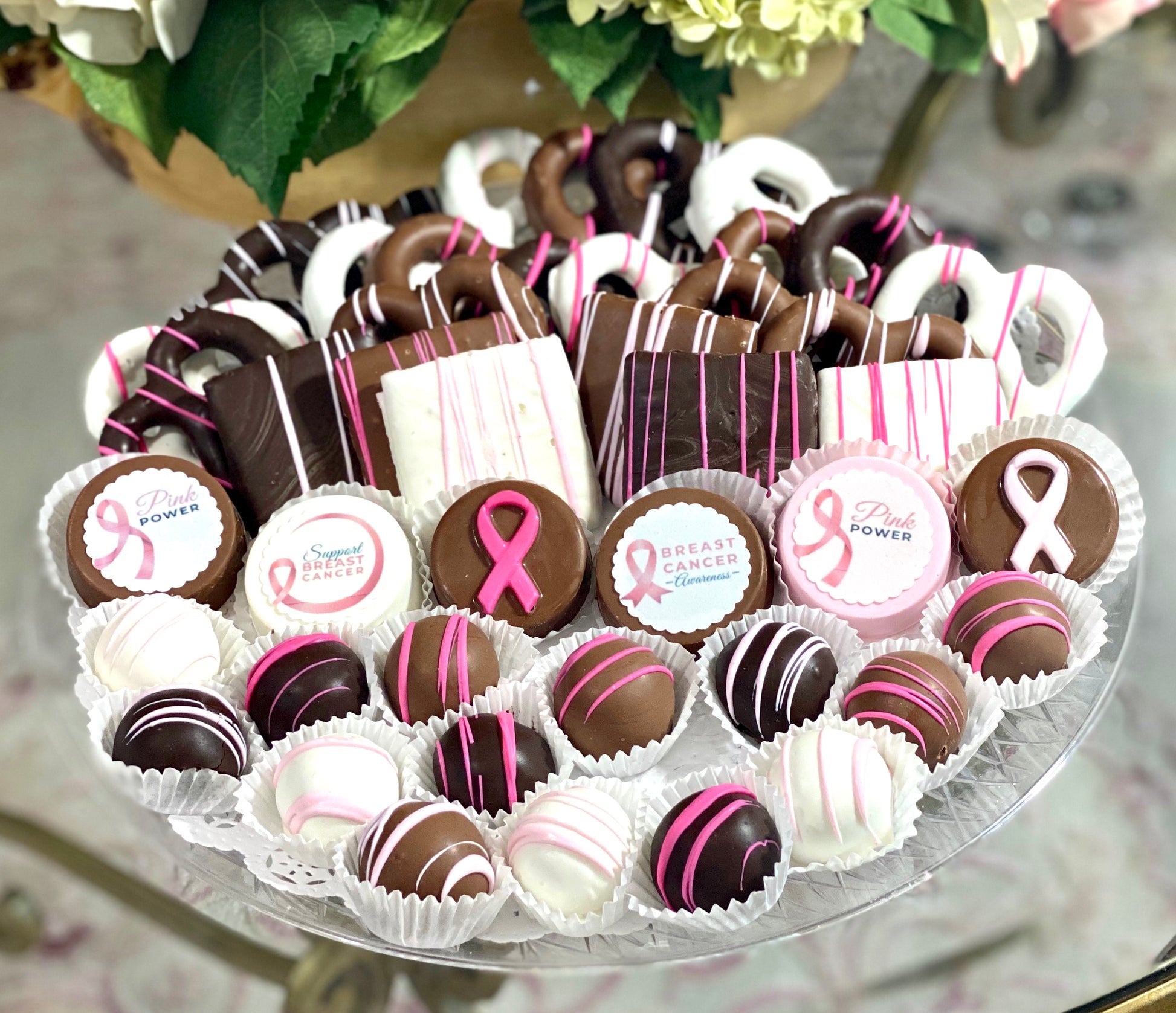 VIP Mixed Platter- Breast Cancer Awareness Fundraiser - The Dessert Ladies