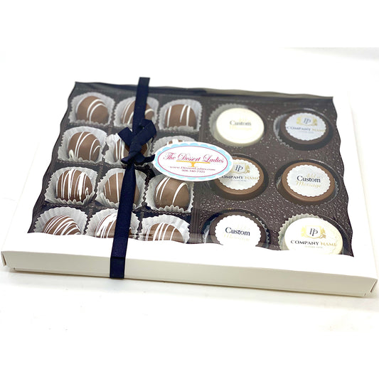 Custom Corporate Mixed Gift Box - The Dessert Ladies