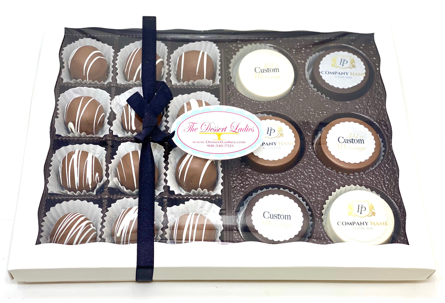 Custom Corporate Mixed Gift Box - The Dessert Ladies