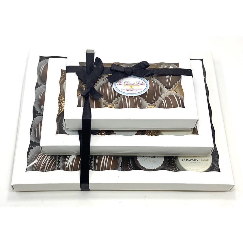 Mixed Corporate Gift Tower - The Dessert Ladies