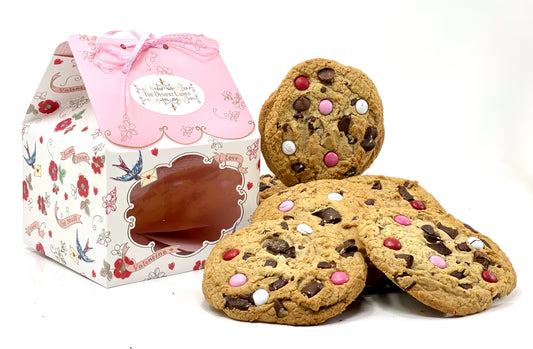 Valentine's Jumbo Cookie Gift Box - The Dessert Ladies