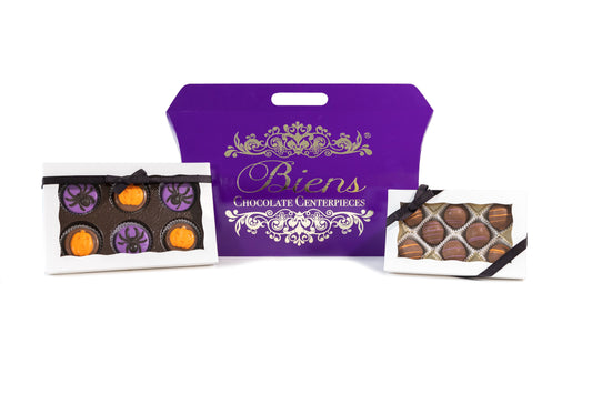 Halloween Tote Box - Dark Purple - The Dessert Ladies