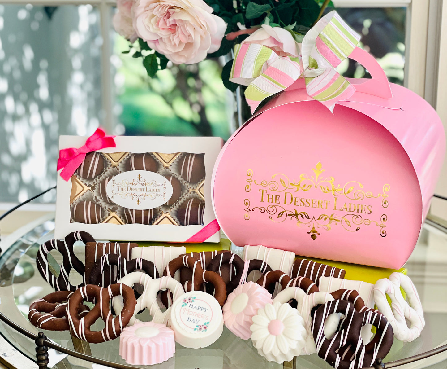 Mother's Day Tulip Mixed Chocolate Box - The Dessert Ladies