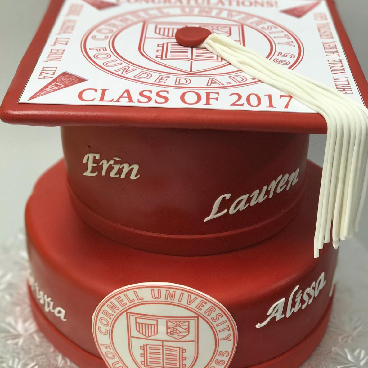 Grad Cap Cake - Customize it! - The Dessert Ladies