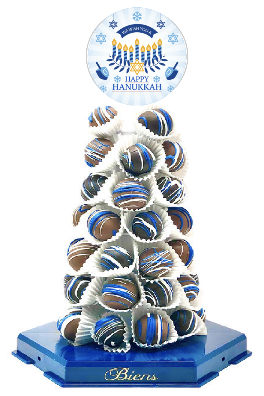 Hanukkah Bien Tower - The Dessert Ladies