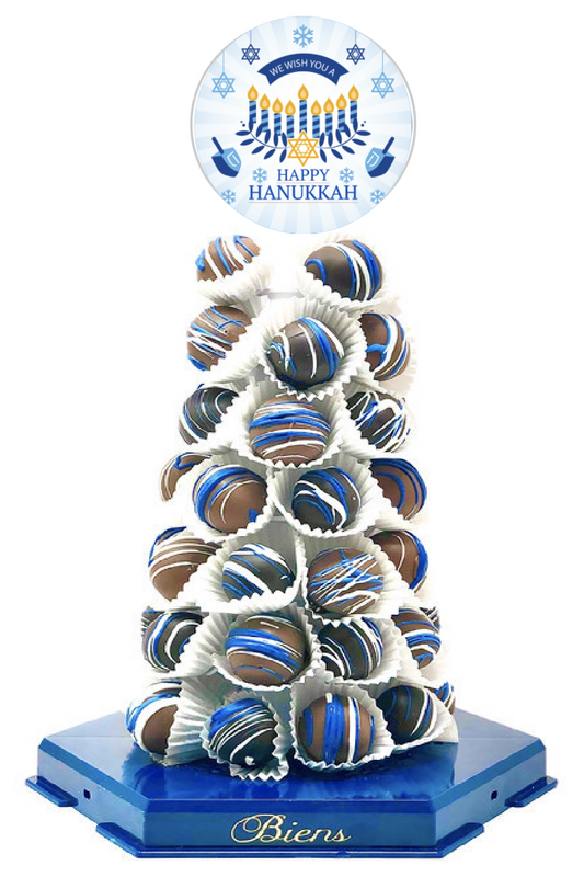 Hanukkah Bien Tower - The Dessert Ladies