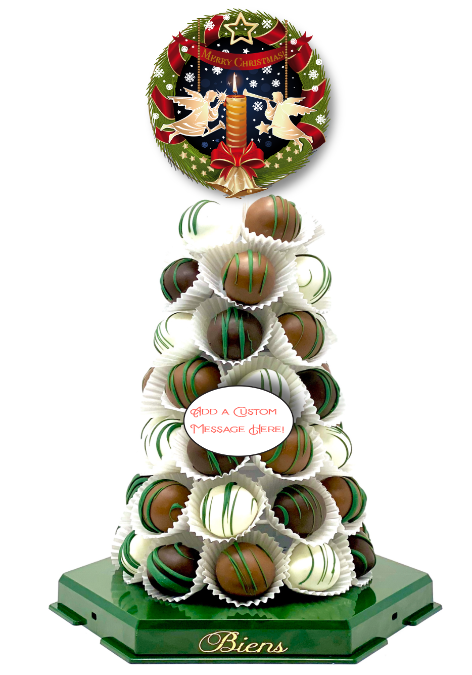Christmas Bien Tower- Powerscourt Green - The Dessert Ladies