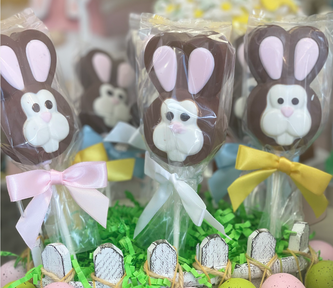 Easter Bunny Pops (set of 6) - The Dessert Ladies